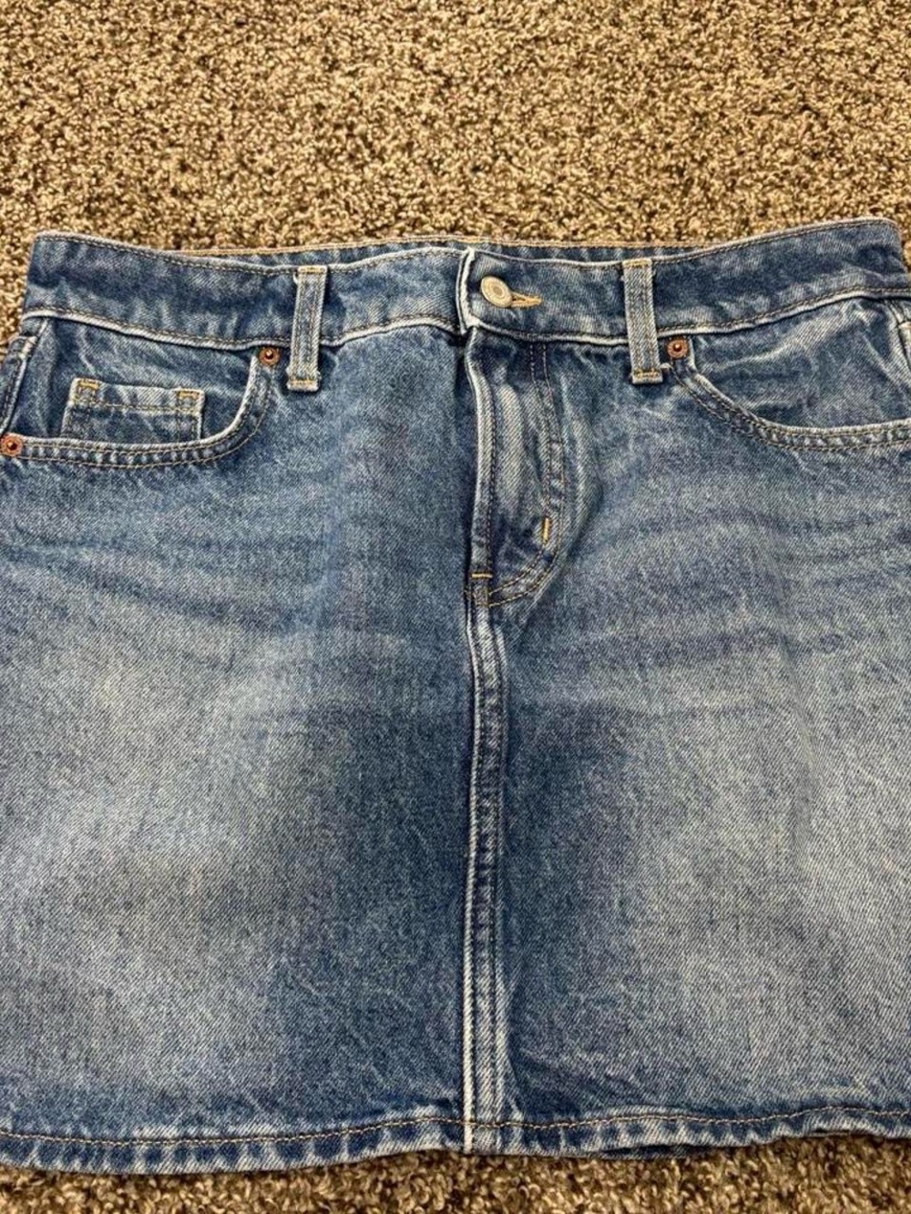 Old Navy Blue Denim Mini Skirt